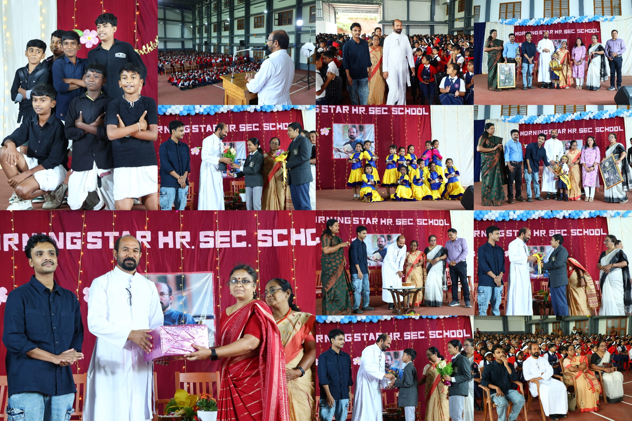 Vianney Vidya Mandir Ghugus school campus building in Chandrapur Maharashtra