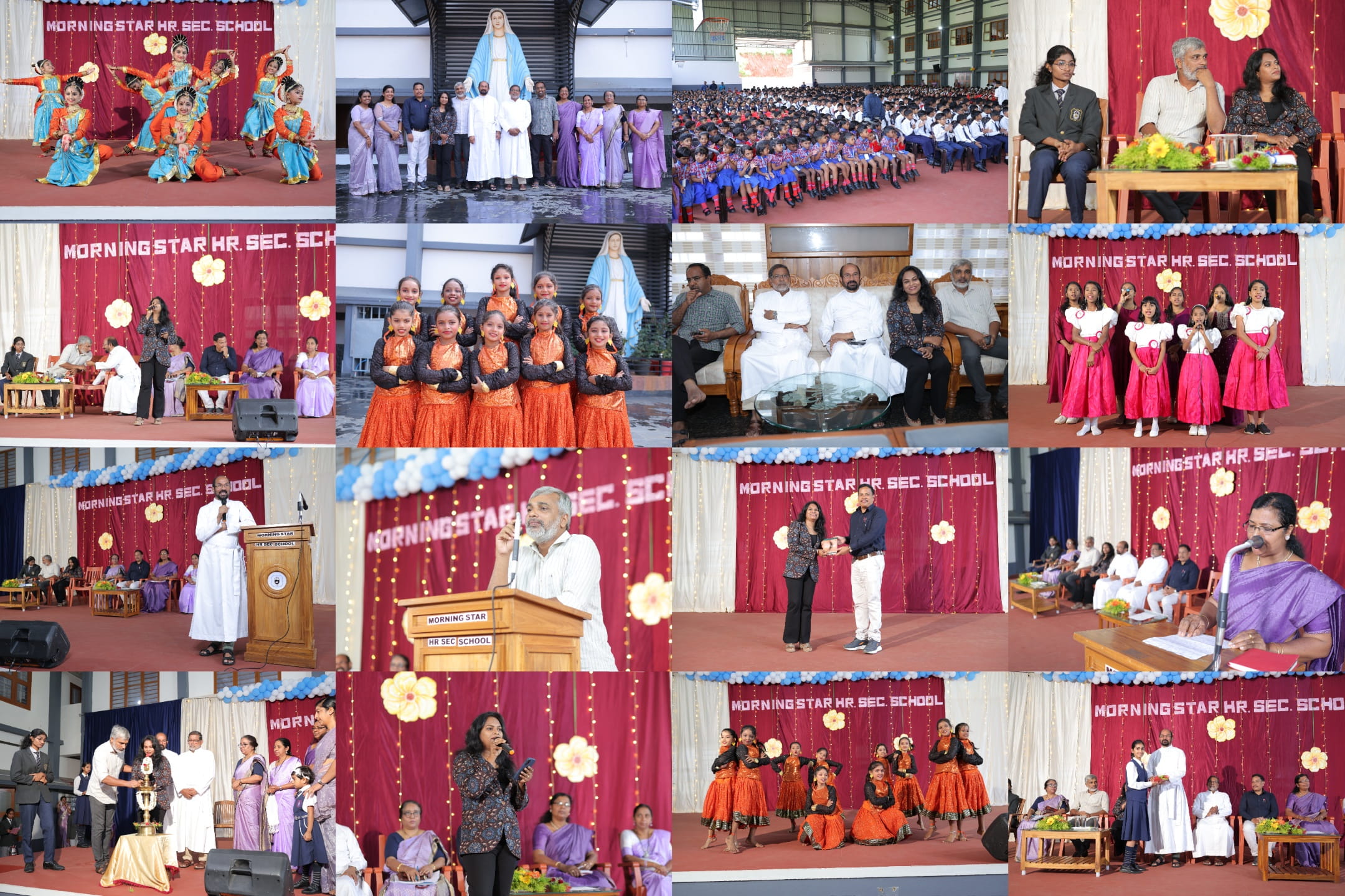 Vianney Vidya Mandir Ghugus school campus building in Chandrapur Maharashtra